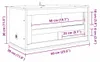 vidaXL Terrario marrone 60 x 30 x 30 cm OSB Anteprima dell’immagine prodotto 8