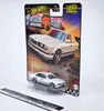A Hot Wheels Premium Boulevard collectible toy car, a white BMW M5, displayed in its original packaging against a white background. Voir les images du produit
