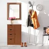 Komoda Rebecca Mobili z 4 szufladami i 1 drewnianymi Podgląd zdjęcia produktu 3