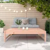 Gartenhocker 120x80 cm Massivholz Douglasie Produktbild-Vorschau 3