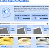 LED Badezimmer Spiegel mit Uhr Bluetooth Beschlagfrei Produktbild-Vorschau 5