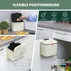 cestino eluno, cestino per cucina e bagno, capacità 3 Anteprima dell’immagine prodotto 3