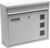 Cassetta postale Wiltec V12 color argento 360 x 105 x 315 Anteprima dell’immagine prodotto 1