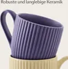 Espressotassen Farbig Pastel Matt 6er Set Produktbild-Vorschau 4