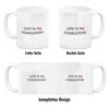 Denglisch Kaffeebecher mit Spruch - Life is no sugarlicking Produktbild-Vorschau 4