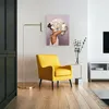Obraz Canvas KOBIETA Kwiaty Portret Malunek Dekor do Salonu Podgląd zdjęcia produktu 2