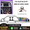 Für Audi A6 C6 4F MMI 2G 2005-2011 8.8" Android 13 Produktbild-Vorschau 2