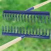 KOTARBAU® Laubrechen 43 cm Metall Rechen für Gras & Laub Produktbild-Vorschau 9