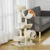 PawHut Katzenbaum Katzenkratzbaum Katzen Kletterbaum Produktbild-Vorschau 2
