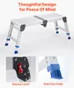 VEVOR, platforma robocza 851x305 mm, składana platforma Podgląd zdjęcia produktu 6