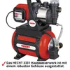 HECHT 3331 Hauswasserwerk | 1100W | 4600 l/h | 4,5bar | 8m Produktbild-Vorschau 12