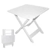 A white folding table and a folded version of the same table are shown against a white background. Anteprima dell’immagine prodotto