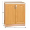 Kondela Dolní kuchyňská skříňka Lora MDF New S60 - olše Náhled obrázku produktu 2