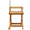 vidaXL Chaises de régie pliantes 2 pcs. Tissu blanc crème Voir les images du produit 5