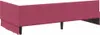 vidaXL Eckbettgestell mit Kopfteil Weinrot 80 cm x 200 cm Produktbild-Vorschau 7
