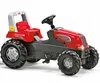 Traktor na pedały Rolly Junior RT z bocznicą czerwono-szary Podgląd zdjęcia produktu 9
