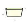 JUST LIGHT LED Deckenlampe MARIO flach Panel, Produktbild-Vorschau 5