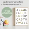 Alphabet Kinderposter ABC Lernposter Kinderzimmer Wandbild Produktbild-Vorschau 2