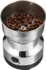 A close-up view of a coffee grinder filled with coffee beans. Produktbild-Vorschau