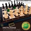 APEQi® LUXUS SCHACH - großes Schachspiel Holz HOCHWERTIG - Produktbild-Vorschau 3