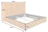 riess-ambiente Queensize Doppelbett PARIS 160x200cm Produktbild-Vorschau 11