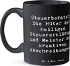Mr. & Mrs. Panda haferl Spruch Steuerberater Helden - Produktbild-Vorschau 2