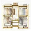 Portant à Vêtements en Bambou 177x41,5x196 cm – Armoire Voir les images du produit 1