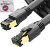 hb-digital 5m RJ45 Patchkabel CAT 8.1 S/FTP LSZH schwarz Produktbild-Vorschau 1