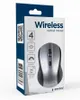 gembird Maus OPT WIRELESS 4 Tasten inkl. USB grau/schwarz Produktbild-Vorschau 5