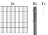 Alberts Doppelstabmatten Zaun, Höhe 180 cm, Länge 10 m, Produktbild-Vorschau 1