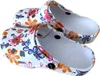 Clogs mit bunten Blumenmuster Produktbild-Vorschau