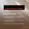 Glow Fire Elektrokamin 'Inside 152' | LED Wandkamin in Produktbild-Vorschau 4
