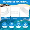2 Stück Poolschlauch 32mm für Poolpumpen,150cm Weiß Produktbild-Vorschau 3