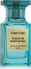 A close-up studio shot of a Tom Ford Fleur de Portofino Eau de Parfum bottle. Voir les images du produit