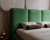 Čalouněná postel 200x200 cm Merkad – sametová postel, Náhled obrázku produktu 2