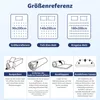 Topper Matratzentopper Gel-Memory-Schaum 7-Zonen-Kaltschaum Produktbild-Vorschau 10