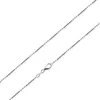 MATERIA 925 Silber Kugelkette lang 6,2g - 2mm Damen Produktbild-Vorschau 3