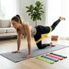 PRECORN Fitnessband 5er Set Fitnessbänder Trainingsbänder Produktbild-Vorschau 2