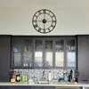 Minimalistische Acryl Wanduhr, Schwarz-Weiß, Leise, Produktbild-Vorschau 3