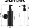 VDN Stainless Seifenpumpe - Seifenspender Wandmontage - Produktbild-Vorschau 5