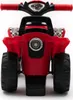 The rear view of a red toy quad bike. Anteprima dell’immagine prodotto