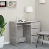 Scrivania grigio cemento 90x45x76 cm materiale a base di Anteprima dell’immagine prodotto 13