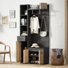 Ensemble vestiaire Merax 7 en 1, vestiaire compact avec Voir les images du produit 3