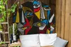 MuchoWow® Gartenposter Outdoor-Poster Rund Malerei - Produktbild-Vorschau 2
