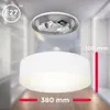 Lampa sufitowa tekstylny abażur do salonu lampa sufitowa Podgląd zdjęcia produktu 5