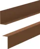 QUEST Minimalistische PVC-Sockelleiste – hart, braun, 25x25 Produktbild-Vorschau 1