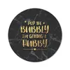 MuchoWow® Mauspad Mousepad Zitate - Braut zu sein - Gold - Produktbild-Vorschau 1