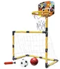 WOOPIE Set di porte da basket 2 in 1 + palloni e pompa Anteprima dell’immagine prodotto 10