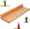 Rustikales Eichenholz Wandregal 30x10 cm, natur geölt, Produktbild-Vorschau 1