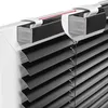 120x130 cm Schwarz Fensterjalousie Aluminium-Jalousie 25 mm Produktbild-Vorschau 4